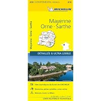 Carte Départementale Michelin - Essonne, Paris, Seine-et-Marne - Tourisme Et Routes