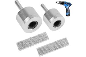 EEPLUYTY Confezione da 2 detergenti per tubi di rame, 15 mm + 22 mm, per tubi di rame, per trapani, utensili per pulizia tubi di rame