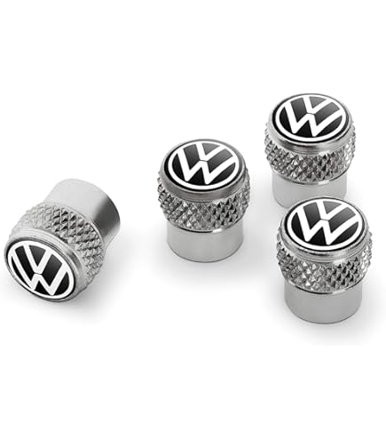 Produktbild von Dynamische Nabenkappen VW Mit Stehendem Neuem Logo Im Fahrbetrieb