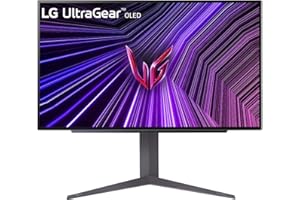 LG Ultragear™ 27GS93QE Ecran PC Gaming 27" - Dalle OLED résolution QHD (2560x1440), 0.03 ms GtG 240Hz, DisplayHDR™ TrueBlack 400, DCI-P3 98.5% (CIE1976), AMD FreeSync Premium Pro, NVIDIA G-Sync