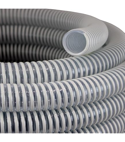 Tube En Polyuréthane Transparent 120 Mm Pour Aspirateur à Cheveux, Lot De 2,5 M