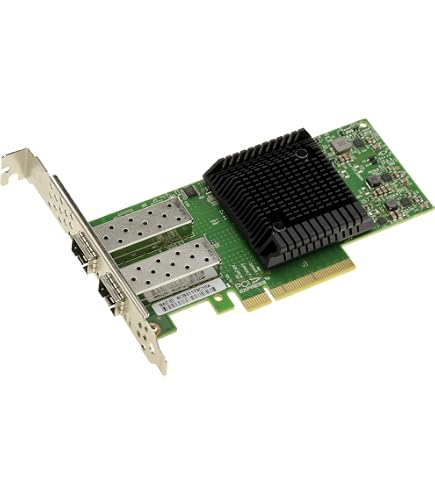 Mellanox ConnectX-4 LX 640SFP28 25GbE Network Kit – 2 Ports, 2x 3m SFP28 DAC Cables – Used
