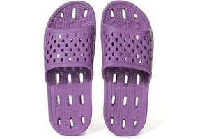 Ranberone Chaussures de Piscine et Plage Femme Chaussures pour la Douche Chaussons de bain