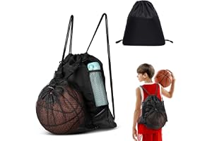 Norhogo Gympåse Vattentät Basketboll Skolväska Sportväska med dragsko, Vattentät Sportboll Skolväska med dragslycka, Kan förv