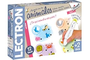 Diset Juego Educativo para Niños, Multicolor, 12 Unidad (Paquete de 1)