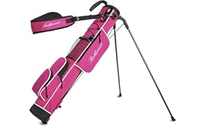 RUTHNISSI Golf Stand Bag, Lightweight Golf Easy Carry Bag with Padded StrapDurable Pitch n Putt Golf Bag, Practice Ranger Sunday Golf Bag for Men&Women