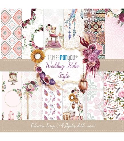 Stamperia Mini Bloc Scrapbooking Sélection Arrière-plans Rose BabyDream 20,3 X 20,3 Cm