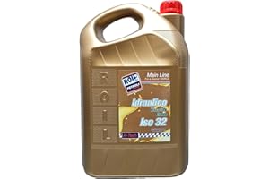 ROIL PETROLI 5 Litri di Roil Olio idraulico VG ISO 32 "NUOVA FORMULA CON POLIMERO ELASTOMERO" con più elasticità e durata delle parti in gomma, antischiuma e antiusura per sistemi oleodinamici e idrostatici