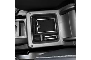 SXCY Caja de almacenamiento de reposabrazos para consola central V*W T-Cross SUV Accesorios de coche Centro Console Organizador Bandeja con esteras antideslizantes para almacenamiento interior