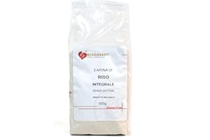 BONGIOVANNI FARINE E BONTA' NATURALI Farine de riz brun 500 g BIO sans gluten 0.50 kg