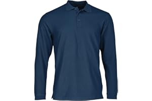 Fruit of the Loom Men's Premium Long Sleeve Polo Shirt (Pack of 1)