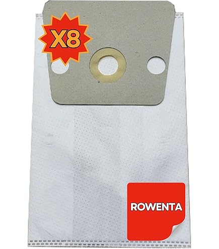 Sacchetti Aspirapolvere Rowenta Compatibili - 8 Pezzi, TNT, Filtrazione Avanzata - Foto 5