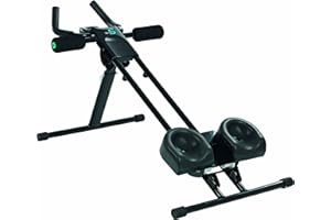 VITALmaxx ab trainer "Fitmaxx 5" pieghevole | back trainer, ab trainer, arm trainer e leg trainer in un unico | facile e poco ingombrante da riporre [nero]