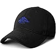 Baseball Cap Mens - Peak Embossed Patterns Baseball Hats, Classic Strapback Cap Adjustable Summer Sun Hat Sports Cap for Outdoor Men UK