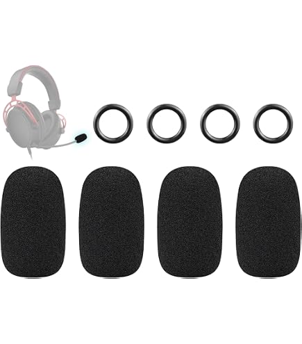 Boom Mikrofon Schaum Pop Filter Popschutz Für Logitech G635 G432 G533