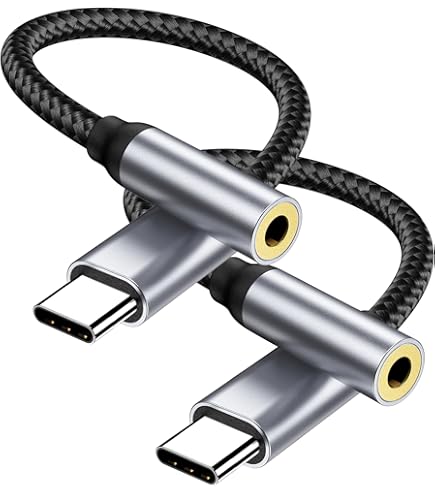 Adattatore Auricolare USB-C A 3.5 Mm Per IPhone 16 - 2 Pezzi, Alta Fedelt&agrave; Audio, Plug And Play