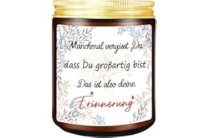 ORYCOOL Geschenke für Frauen, Duftkerzen Geschenke für Freundin,Geburtstagsgeschenk, Ruhestandsgeschenk, Genesungsgeschenk, Einzugsgeschenk, Danke Geschenke für Freundin(Lavendel)