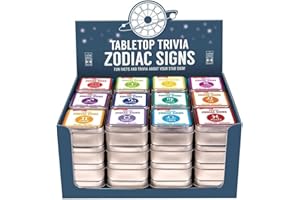 Lagoon Group Tabletop Trivia - Zodiac Signs Tabletops - Tabletop Star Sign Trivia (Set 2 Star Signs You Choose)