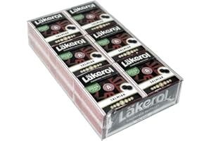 CLOETTA Läkerol Salmiak Pastillen 12 x 23g (Zuckerfrei)