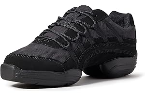 Capezio Tenis de danza Rockit DS24 para mujer