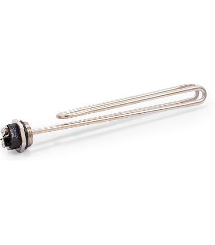 Élément Chauffant Cartouche 300W 220V Immersion Filetage 1/2" (21mm) - Thermoplongeur SUS304 100mm
