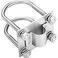 RAIGEN Helium Antenna Mast Mount for Pole Mounting Fixed U-Bolt Clamp Hardware Bracket Outdoor Roof Lora Hotspot Mining RAK Bobcat Nebra Sensecap Synchrobit MNTD (Antenna Plate Pole Mount)