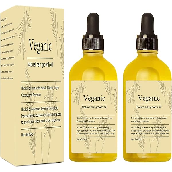 Natürliches Haaröl Mit Rosmarin & Arganöl – Für Haarwachstum, Gegen Haarausfall, 1 Flasche