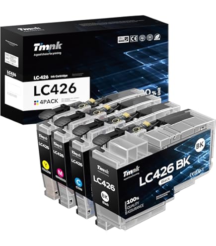 UPRIIN LC426XL Cartuchos De Tinta Compatible Para Brother Cartuchos LC426XL LC-426XLVAL Multipack Para MFC-J4335DW MFC-J4340DW MFC-J4540DW MFC-J4540DWXL