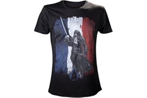 BIOWORLD Assassins Creed Unity Tricolore T-Shirt: Size Medium (Electronic Games) [Importación Inglesa]