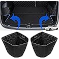 EVAUTO Tesla Model Y Trunk Boot Storage Organizer Left And Right Trunk Pockets 2022 2021 2020 Accessories-2 Pack