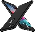 ORETECH Coque iPhone 7, Coque iPhone 8, avec [2 x Protecteur D'écran en Verre Trempé] iPhone 7/8 Housse Hybride Robuste 2 en 1 Antichoc Ultra Mince Anti-Rayures PC+TPU pour iPhone 8/7 Case 4.7'' Noir