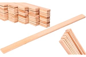 ToolSpace 50 x träfärgomrörare 300 mm omrörare för färger, blandpinne färg enkel blandning färgomrörningssatel modellkonstruktion hantverk måla konst blandpinne för att blanda alla färger spatel