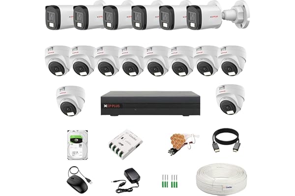 Clocite CP Plus illumax 5MP 16 CH DVR, 5MP 10 6 + - + + + 4TB HDD 8 CH SMPS 2 Nos + CCTV +BNC/DC