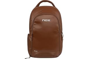 NOX Padel Backpack Pro Series | 28L Capacity Padded Racket & Laptop Protection | Ventilated Footwear Pocket & Padded Straps