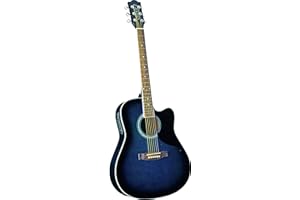 Eko RANGER CW EQ BLUE SUNBURST, Chitarra Acustica con Equalizzatore, Colore Blue Sunburst
