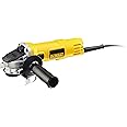 DEWALT - Meuleuse Compacte 800W - DWE4057-QS - Meuleuse Électrique Filaire avec Flasque Intérieur/Extérieur, Clé, Poignée Lat