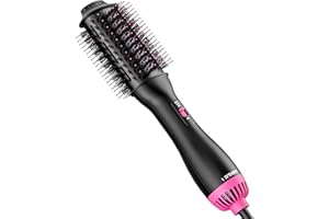 Hair Dryer Brush Set, Urtioty Upgraded Blow Dryer Brush One-Step Hot Air Brush and Volumizer, Oval Brush for Blow Drying, 4 in 1 Styling Tools Brush Hair Dryers for Women