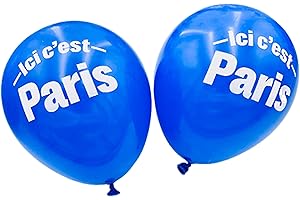 PARIS SAINT-GERMAIN 11 x ballon baudruche imprimé PSG - Collection officielle PARIS SAINT GERMAIN