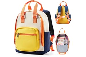kibachev Mochila Infantil Niña/Niño Mochila Guarderia 8/10L, Mochila Preescolar 2/3-5 Años, Mochila Pequeña