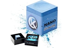 KONLLEN Billiards Chalk Professional Nano Technology Tournament Dedicated for National Billiards Players（Outstanding Performance,Reduce Miscue,Durable,Low Deflection）
