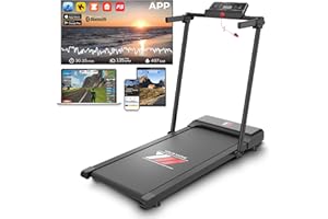 YM Tapis Roulant Salvaspazio Elettrico 12 km/h, Tappeto Corsa MAXI 42cm, MARCHIO ITALIANO, Telaio Rinforzato, INCLINAZIONE, Pieghevole, 12 Programmi, NEXT 1000 Your Move ASSISTENZA ITALIA