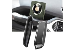 ZCLINKO Compatible avec Jeep Renegade BU 2015-2022 2023 2024 2025 Porte de Voiture Boîte de Rangement,J-eep Renegade 2019 Accoudoir Plateau Console Centrale pour Accessoires avec Tapis Antidérapan