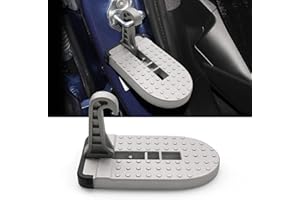 YEE PIN Volvo XC60 XC90 XC40 / V W ID.4 t r o c/Peugeot 4008 5008 / Skoda Poggiapiedi scaletta Gradino porta auto pieghevole per SUV | Tetto facile da pulire | Scala pieghevole poggiapiedi