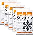 Oppenhäuser Streusalz gegen Winterglätte und Schnee - 25kg (5 x 5kg Sack)