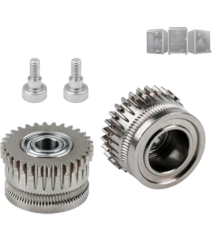 2pcs CX-K1 Extruder All-Metal Reduction Gear,for Reduction Gear