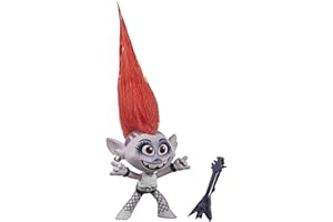 DREAMWORKS TROLLS TROLLS DreamWorks World Tour Barb, Doll with Guitar, World Tour Movie Toy