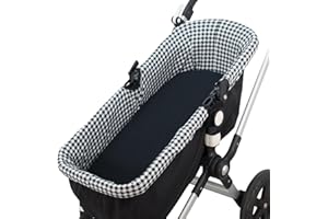 JYOKO Kids Housse pour nacelle - pour Poussette (Vichy)