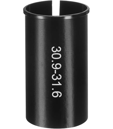X AUTOHAUX 30,9 bis 31,6 mm Fahrrad Sattelstützenrohr Adapter Reduzierhülse