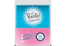 Amazon Brand Presto! Multi-Purpose Sponge Wipes Assorted Pack of 5
