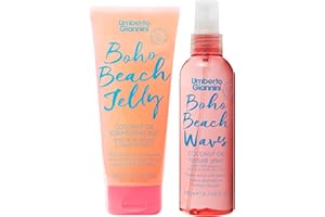 ‎UMBERTO GIANNINI Umberto Giannini Boho Beach Jelly Scrunching Jelly, 200 ml & Beach Waves Boho Texture Spray 200 ml Styling Duo…
